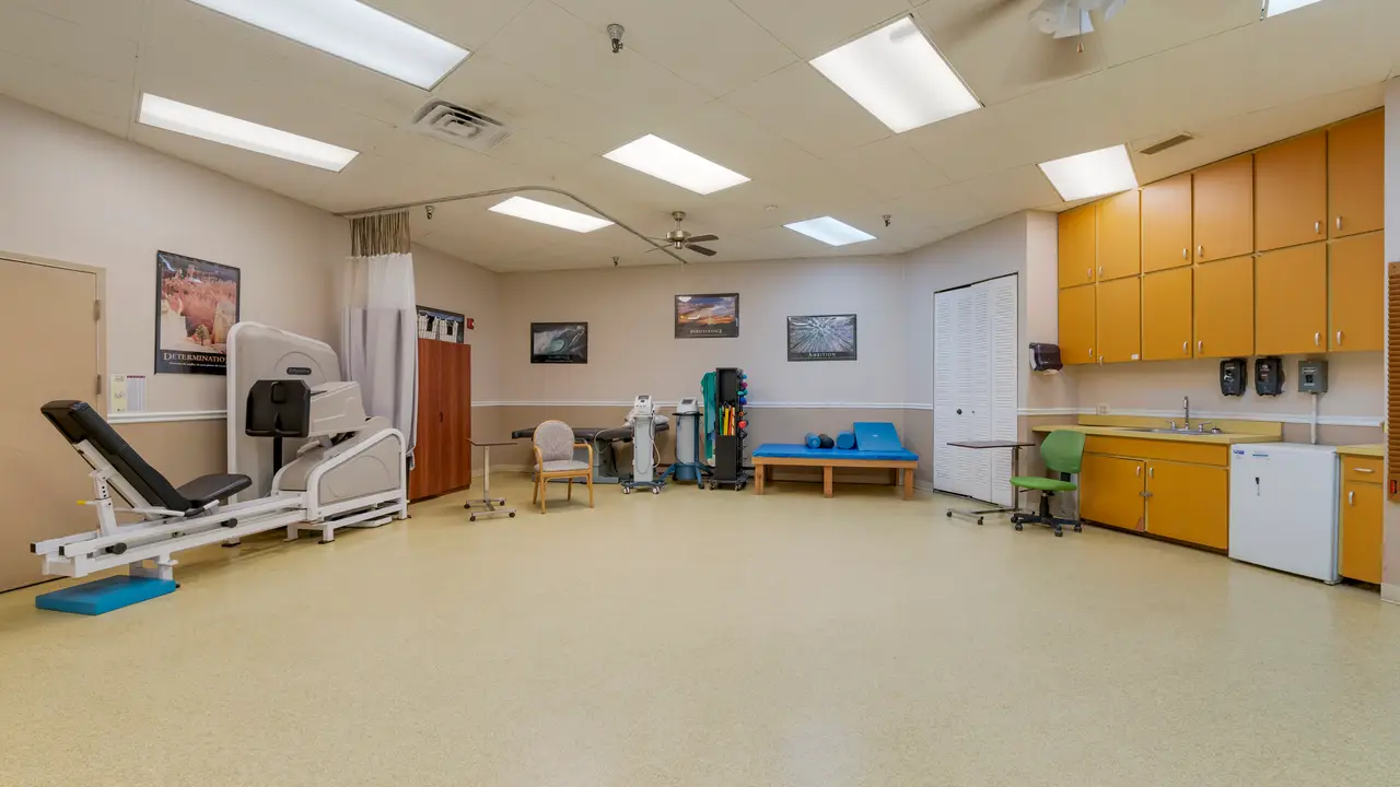Mattoon rehabilitation room