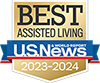 U.S. News Best in Assisted Living. 2023 - 2024