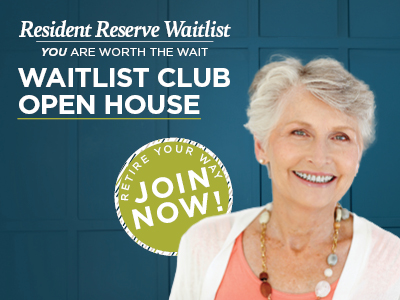 Smiling older woman with short gray hair stands in front of a blue wall. Text reads: 