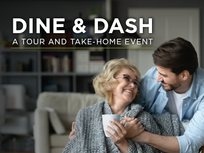 Dine and dash - A tour and take-home event