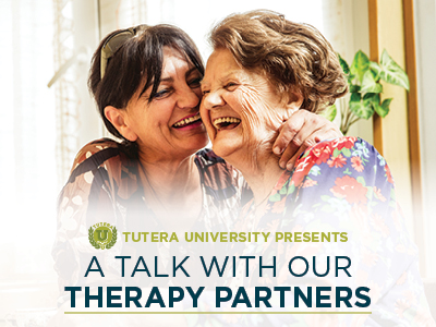 Senior security. A talk with our therapy partners