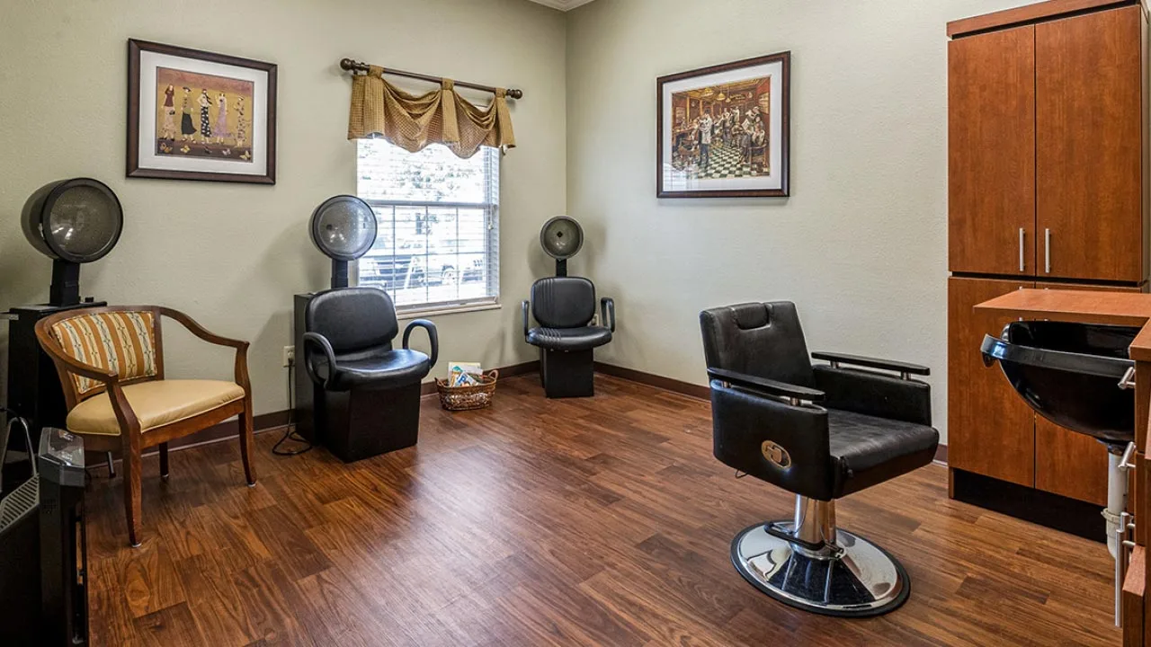 Abilene place salon with hair dryers