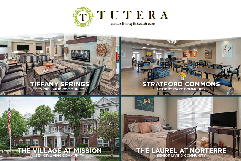 Tutera Senior Living Kansas City communities collage