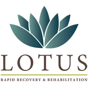 A stylized green and teal lotus flower above the brown text "Acorn", with the tagline "Wellness Center" in green below.